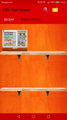 PDF Fast Reader android App screenshot 0